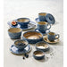 Steelite Aurora Revolution Bluestone Round Stacking Trays 202mm (12 Pack) Steelite