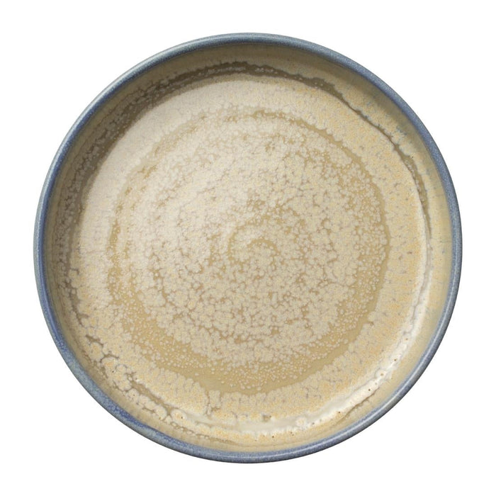 Steelite Aurora Revolution Bluestone Round Stacking Trays 135mm (12 Pack) Steelite