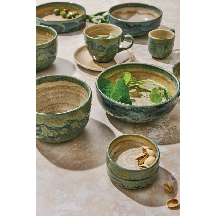 Steelite Aurora Revolution Jade Round Stacking Trays 165mm (12 Pack) Steelite