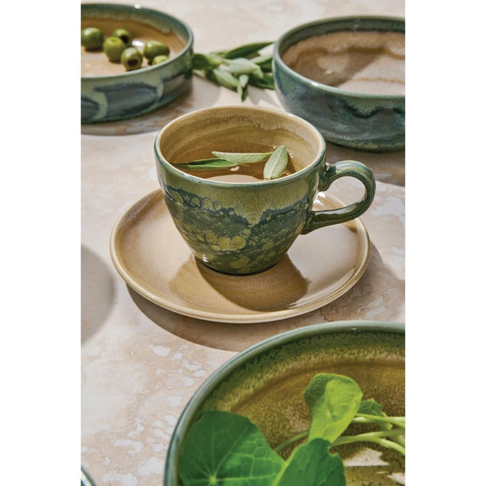 Steelite Aurora Revolution Jade Cups 227ml (12 Pack) Steelite