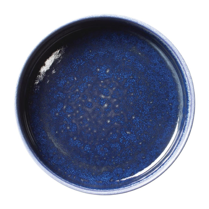 Steelite Aurora Vesuvius Round Stacking Trays Lapis 202mm (12 Pack) Steelite