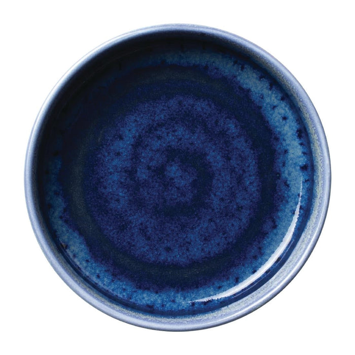 Steelite Aurora Vesuvius Round Stacking Trays Lapis 165mm (12 Pack) Steelite