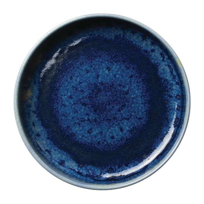 Steelite Aurora Vesuvius Round Stacking Trays Lapis 135mm (12 Pack) Steelite