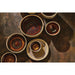 Steelite Aurora Vesuvius Amber Round Stacking Trays 203mm (12 Pack) Steelite