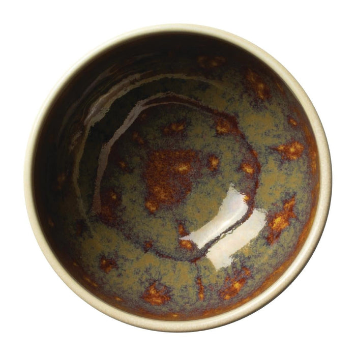 Steelite Aurora Vesuvius Amber Bowls 110mm (12 Pack) Steelite