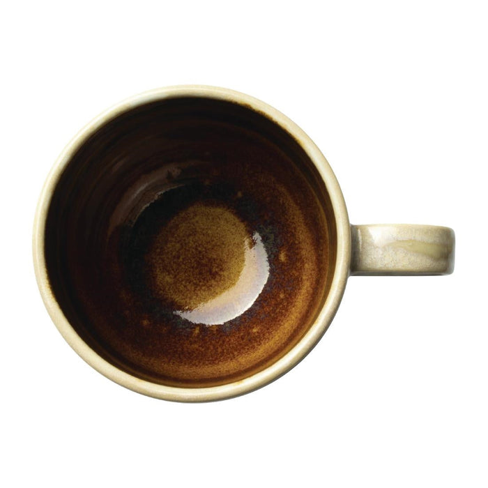 Steelite Aurora Vesuvius Amber Mugs City 340ml (12 Pack) Steelite