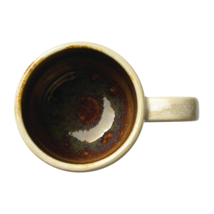Steelite Aurora Vesuvius Amber Mugs City 114ml (12 Pack) Steelite