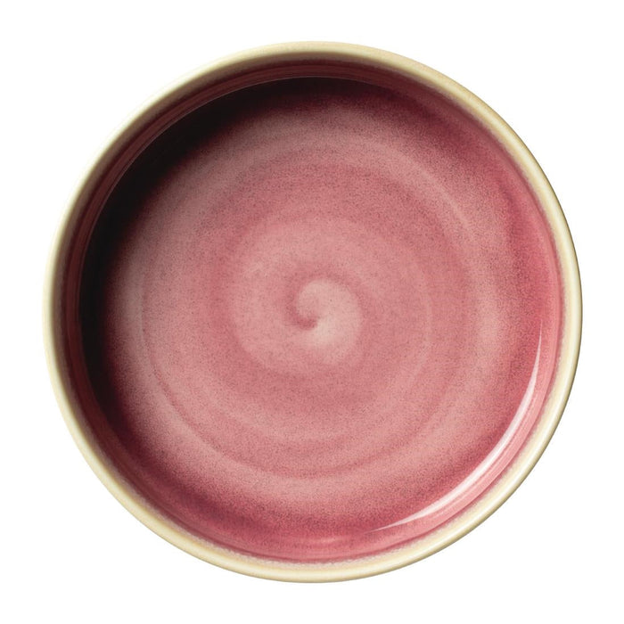 Steelite Aurora Vesuvius Rose Quartz Trays Round 203mm (12 Pack) Steelite