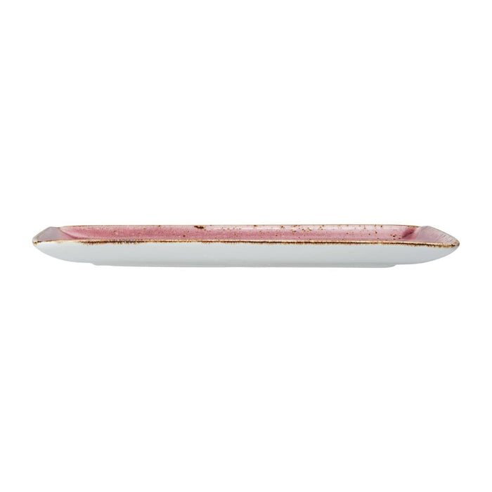 Steelite Craft Raspberry Rectangle One 270 x 168mm (6 Pack) Steelite