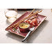 Steelite Craft Raspberry Rectangle One 270 x 168mm (6 Pack) Steelite