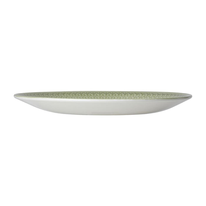Steelite Bead Sage Coupe Plates 285mm (6 Pack) Steelite