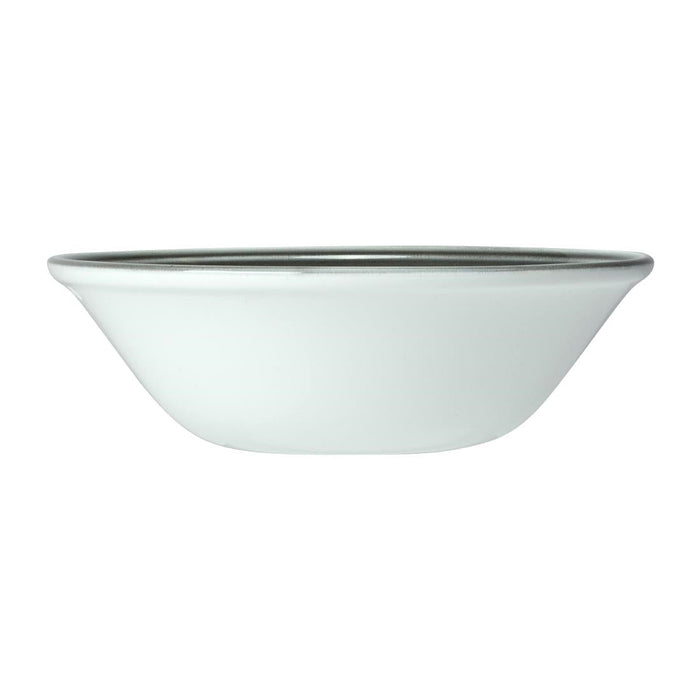 Steelite Bead Truffle Oatmeal Bowls 165mm (12 Pack) Steelite