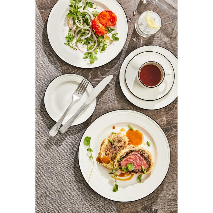 Steelite Bead Black Band Saucers 150mm (12 Pack) Steelite