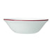 Steelite Bead Maroon Band Oatmeal Bowls 165mm (12 Pack) Steelite