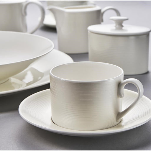 William Edwards Spiro Teacups White 200ml (12 Pack) Steelite