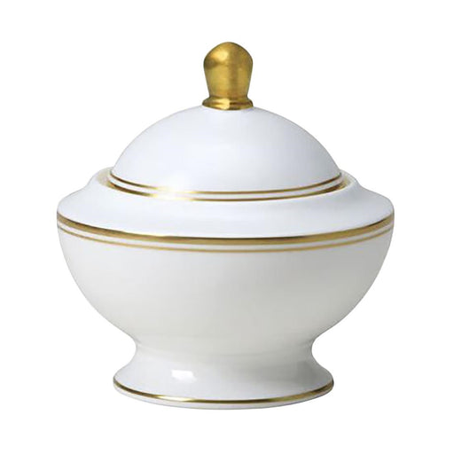 250ml. 8.8oz. Pack quantity: 12. Bone China with gold edging. Contains 47% bone ash