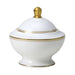 250ml. 8.8oz. Pack quantity: 12. Bone China with gold edging. Contains 47% bone ash