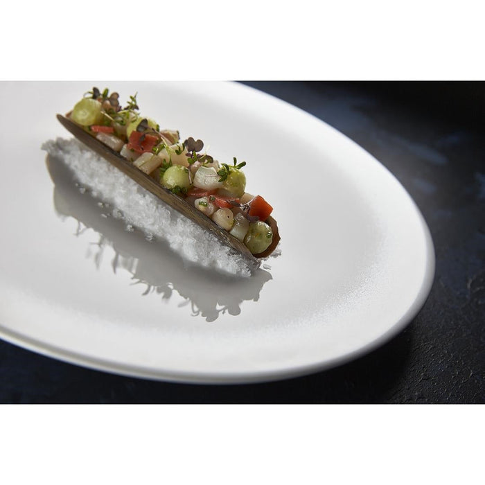 William Edwards Frost Tea Saucers White 150mm (12 Pack) Steelite