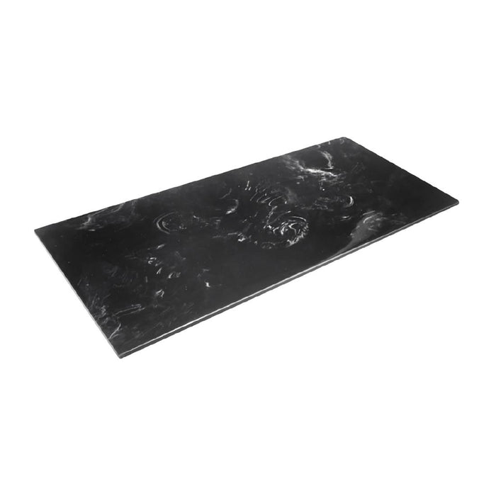 DWH Shelves/Tile Inserts: Shelf/Tile - 60.9 cm x 27.9 cm (24" x 11") - Grey Marble Resin