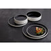 Steelite Nyx Round Trays Stkg 202.5mm (12 Pack) Steelite
