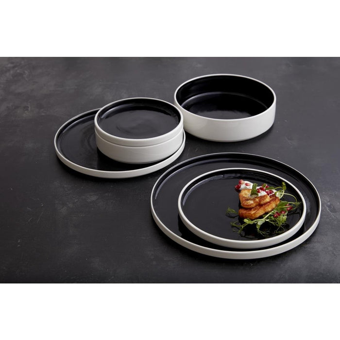Steelite Nyx Round Trays Stkg 165mm (12 Pack) Steelite