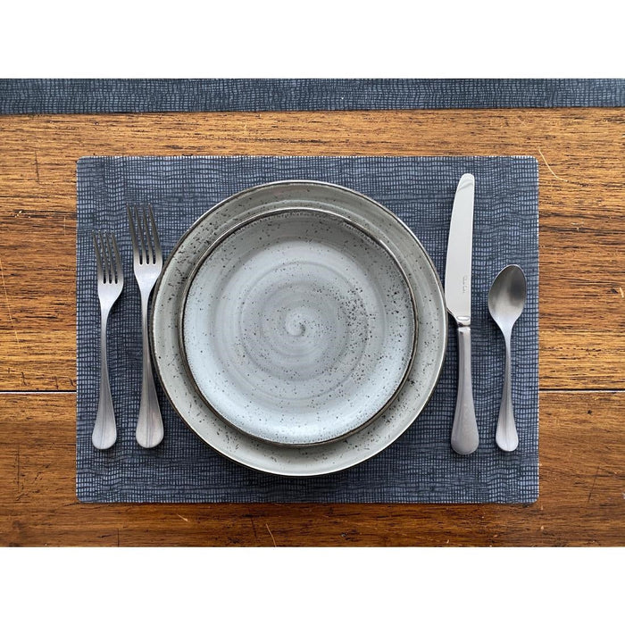 Steelite Modern Twist Silicone Placemat Denim Blue 305x400mm (12 Pack) Steelite