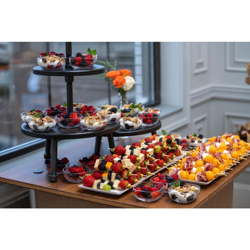 Steelite Gun Metal Pipe Stand 3-Tier 355x674mm Steelite