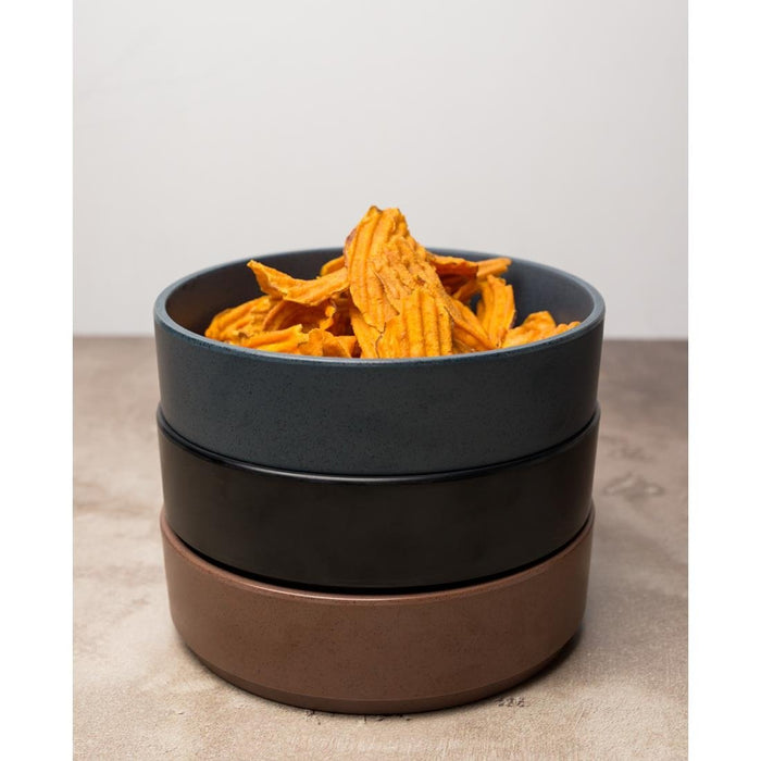 Steelite Cali Black Stack Bowl 159mm Dia 48mm H 590ml (6 Pack) (Direct) Steelite