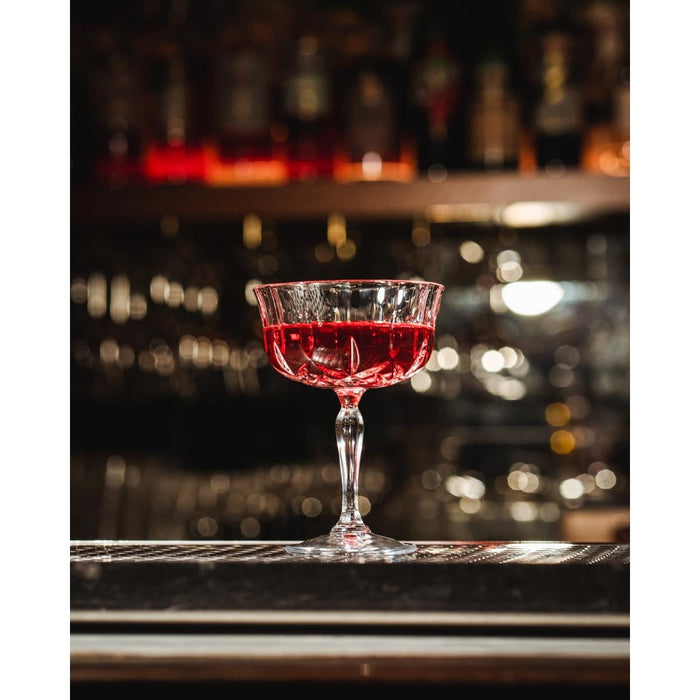 RCR Cristalleria Opera Champagne Saucer 240ml (12 Pack) RCR Cristalleria