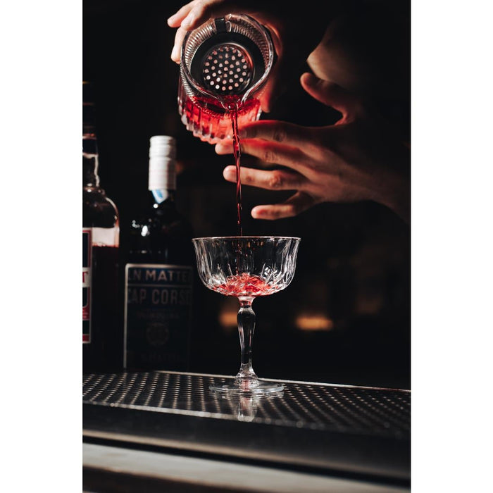 RCR Cristalleria Opera Champagne Saucer 240ml (12 Pack) RCR Cristalleria