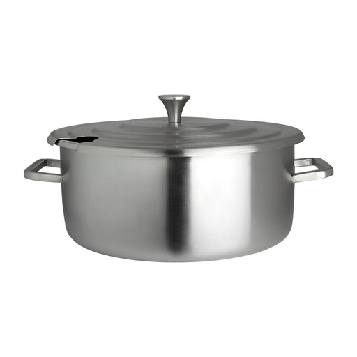 Stainless steel. Capacity: 5.2Ltr