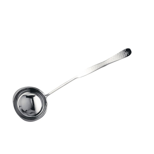 Material 18/10 Stainless Steel. Capacity: 4oz. Pack Quantity: 6