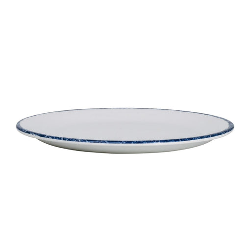 Steelite Blue Dapple Coupe Plates 203mm (12 Pack) Steelite