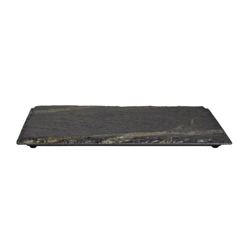Steelite Quarry Rectangular Trays GN 1/2 (2 Pack) Steelite