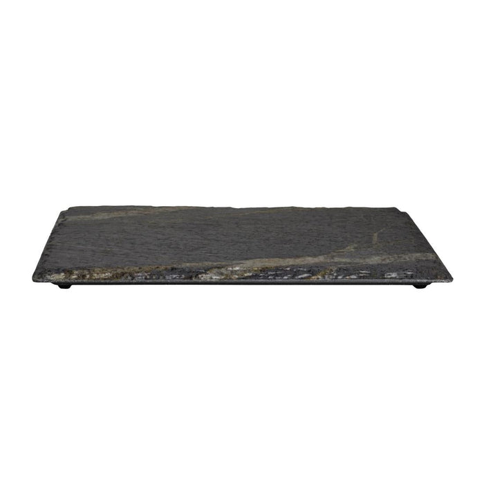 Steelite Quarry Rectangular Trays GN 1/2 (2 Pack) Steelite