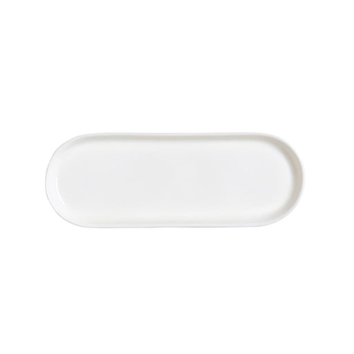 Steelite Oblong Platters White 254x92mm (12 Pack) Steelite
