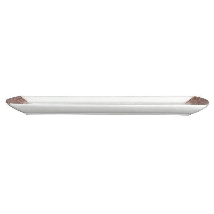 William Edwards Quanta Rectangular Tray White 340x150mm (12 Pack) Steelite