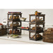 Steelite D.W. Haber Fusion Ash Grey Stackable Bakery Box with Acrylic Drawer Steelite