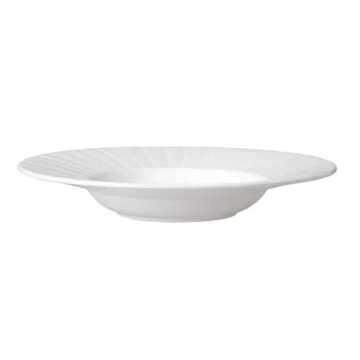Steelite Alina Gourmet Deep Rimmed Bowls 285mm (6 Pack) Steelite