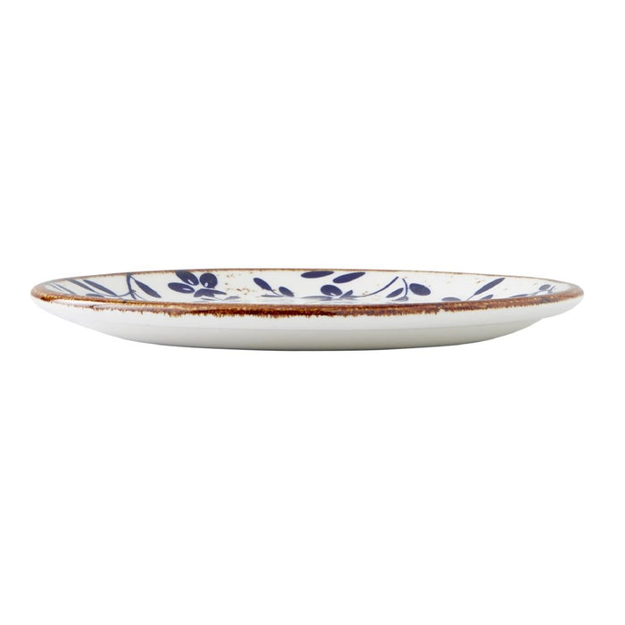 Steelite Performance Flora Coupe Plates Blue 153mm (12 Pack) Steelite Performance