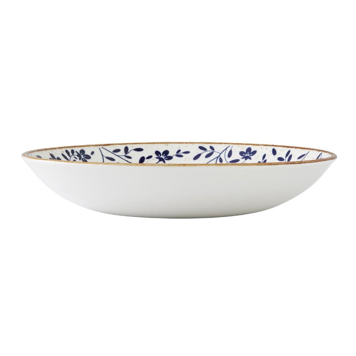 Steelite Performance Flora Coupe Bowls Blue 255mm (12 Pack) Steelite Performance