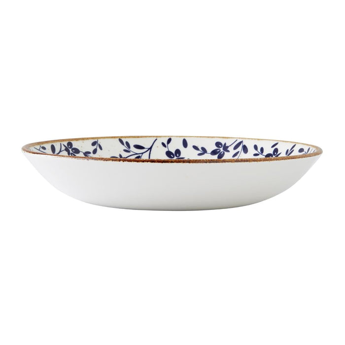 Steelite Performance Flora Coupe Bowls Blue 215mm (12 Pack) Steelite Performance