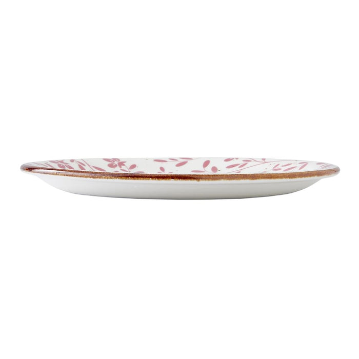 Steelite Performance Flora Coupe Plates Pink 202mm (12 Pack) Steelite Performance