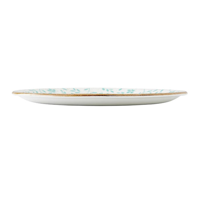 Steelite Performance Flora Coupe Plates Aqua 280mm (12 Pack) Steelite Performance