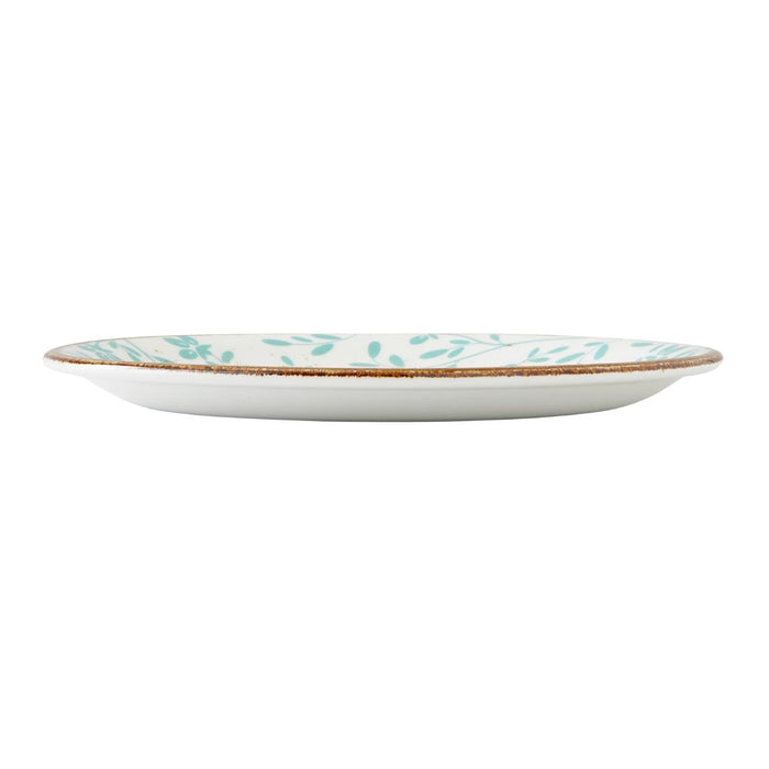 Steelite Performance Flora Coupe Plates Aqua 202mm (12 Pack) Steelite Performance