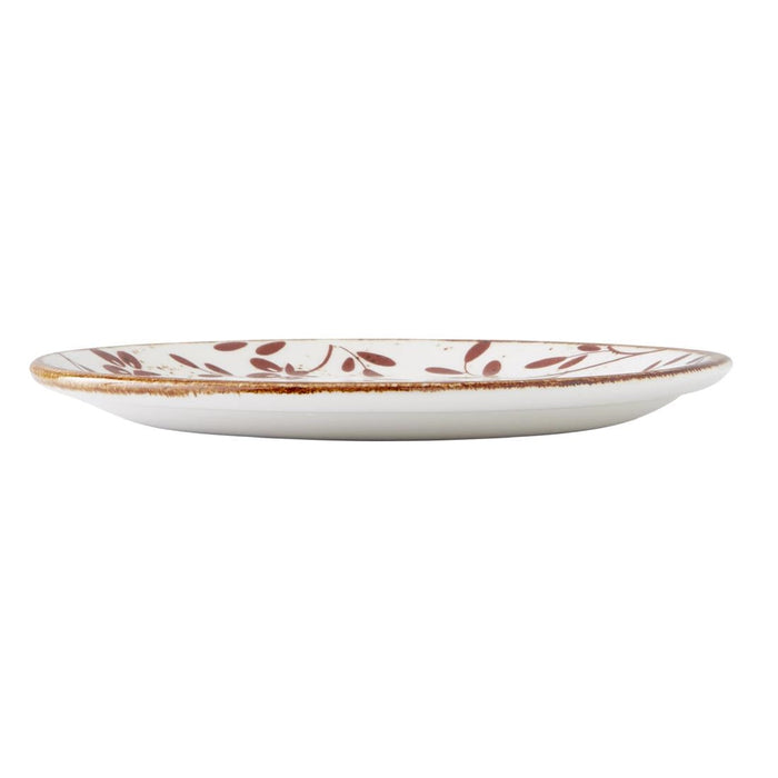 Steelite Performance Flora Coupe Plates Brown 153mm (12 Pack) Steelite Performance
