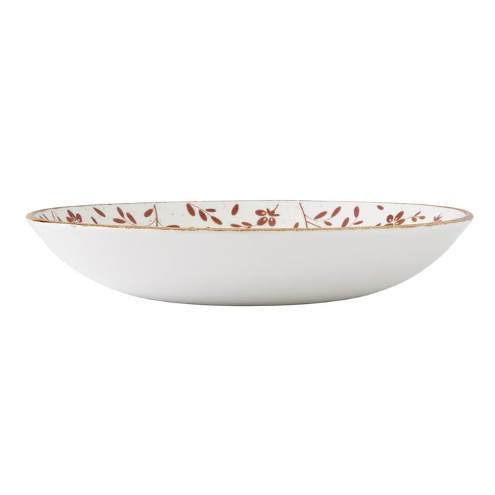 Steelite Performance Flora Coupe Bowls Brown 255mm (12 Pack) Steelite Performance