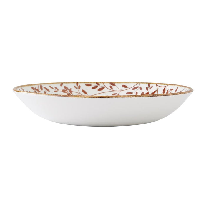 Steelite Performance Flora Coupe Bowls Brown 215mm (12 Pack) Steelite Performance