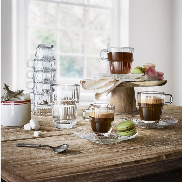 Bormioli Rocco Barshine Espresso Saucers 140mm (12 Pack) Steelite