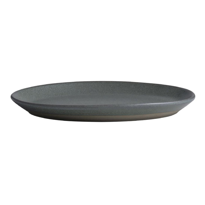 Steelite Maham Studio Carnaby Oval Plates Teal 202x152mm (24 Pack) Steelite